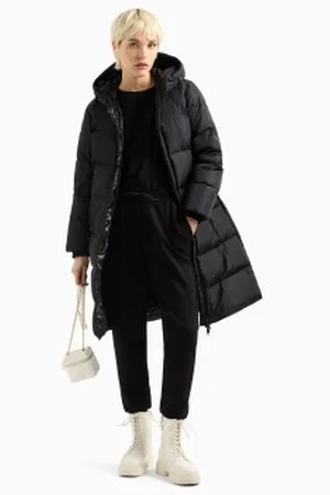 Armani Exchange Para mulher. XW000251AF12286UC001 Casaco acolchoado (L), Casual, Poliamida