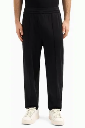 Armani Exchange Para homem. XM000308AF10365UC001 Calças jogger pretas (L), , Casual, Algodão
