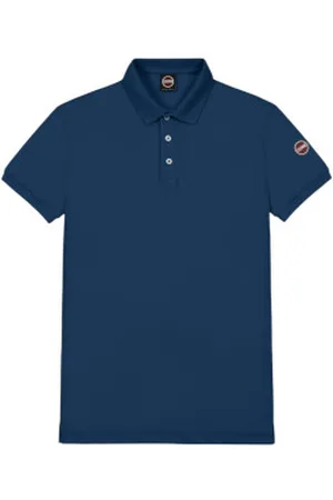 Colmar Para homem. 7646-4SH Pólo com logótipo da Marinha (M), Casual, Algodão, Manga curta
