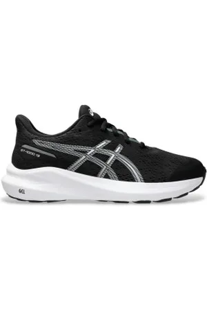 Asics Unisex para criança. 1014A343 Ténis GT-1000 13 GS (35.5), Plano, Cordão, Esportivo, Multisport, Sustentável, moda infantil