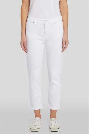 7 for all Mankind Para mulher. 7U646549SL7 Calças de ganga Josefina Soleil (24), Casual, Algodão