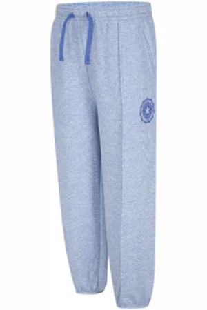 Converse Para menina. 4CH006 Calças jogger Varisty (S), Casual, Algodão, moda infantil