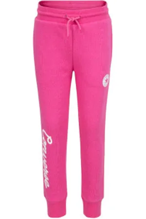 Converse Para menina. 369890 Calças jogger de assinatura cor-de- (3años= 92/98 cm), Casual, Algodão, moda infantil