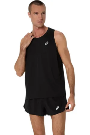 Asics Para homem. 2011D223 Core Singlet (L), Esportivo, Sintético, Multisport, Sem mangas / correias, Sustentável