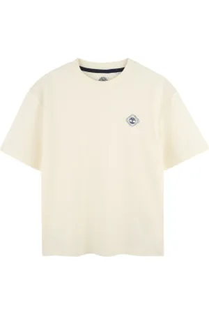 Timberland Unisex para criança. T60424 T-shirt de manga curta (4Años= 102cm), Casual, moda infantil