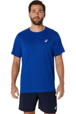 Asics Para homem. 2011D221 T-shirt Core de manga curta (L), Esportivo, Sintético, Multisport, Sustentável