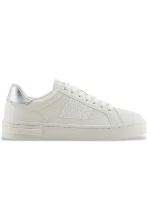 Armani Exchange Para mulher. XDX177XV918M801 Sapatilhas com logótipo (35), Plano, Cordão, Casual