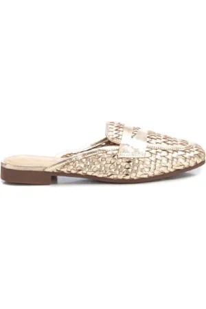 Carmela Para mulher. 16241103-ORO Socas 162411 douradas (37), Plano, Nenhum, Casual