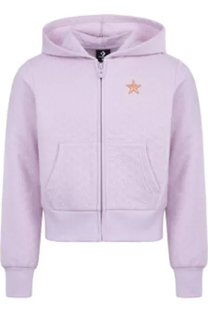 Converse Unisex para criança. 4CG807 Sweatshirt Star cor-de- (M), Casual, Algodão, moda infantil