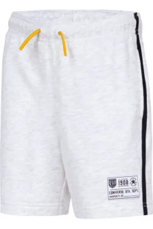 Converse Unisex para criança. 9CG739 Calças laterais brancas (S), , Casual, Esportivo, Algodão, Multisport, moda infantil