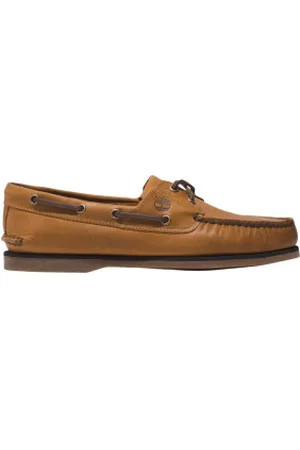 Timberland Para homem. TB0A2G7UEN11 Sapatos de barco em pele castanha Noreen (45.5 W), Couro, Marrom, Plano, Cordão, Casual, Clássico