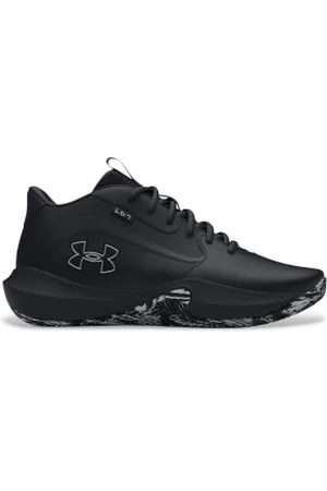Under Armour Unisex. 3028512 Sapatilhas de basquetebol em pele Lockdown 7 (42), Couro, Plano, Cordão, Casual, Esportivo, Multisport
