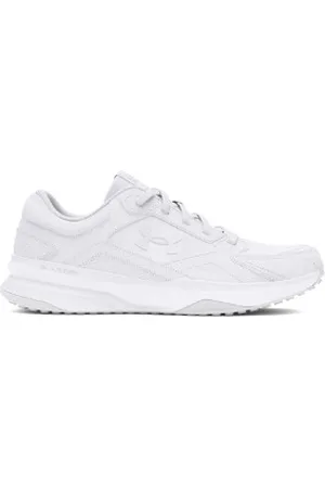 Under Armour Para homem. 3028375 Sapatilhas Edge brancas (42), Branco, Plano, Cordão, Casual, Esportivo, Multisport