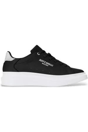Roberto Cavalli Para homem. 78QA3SBF_ZPA96 Sapatilhas Scarpa preto (41), 3 a 5cm, Cordão, Casual