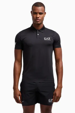 EA7 Para homem. 8NPF23_PJEMZ Polo Sport Ventus 7 (L), Casual, Esportivo, Tênis / Paddle tennis, Poliamida, Manga curta