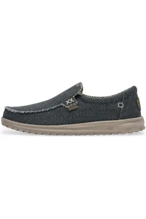 Hey dude Para homem. HD40124 Mocassins Mikka Braided (40), Tecido, Plano, Cordão, Casual
