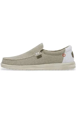 Hey dude Para homem. HD40124 Mocassins Mikka Trançado (40), Tecido, Plano, Cordão, Casual