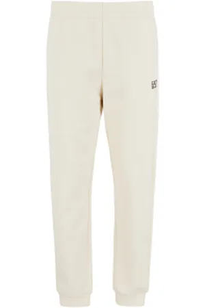 EA7 Para homem. 8NPP64_PJVTZ Calças de fato de treino de mistura de algodão Core Identity (S), Casual, Esportivo, Multisport