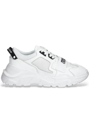 VERSACE Para homem. 78YA3SC4-ZSC55 Sapatilhas combinadas brancas (43), , 1 a 3cm, Cordão, Casual