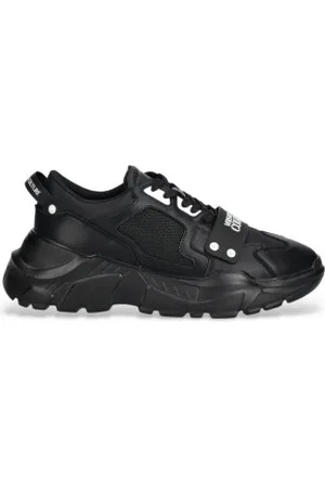 VERSACE Para homem. 78YA3SC4-ZSC55 Sapatilhas combinadas pretas (40), , 1 a 3cm, Cordão, Casual
