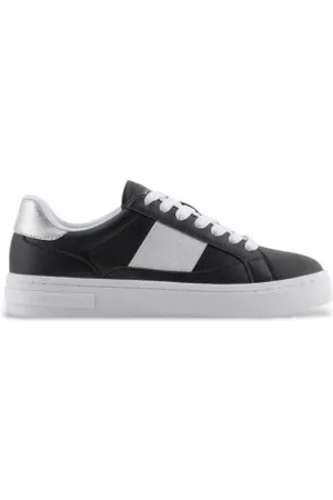 Armani Exchange Unisex. XDX177XV918S277 Sapatos com sola reforçada em forma de copo (35), Plano, Cordão, Casual