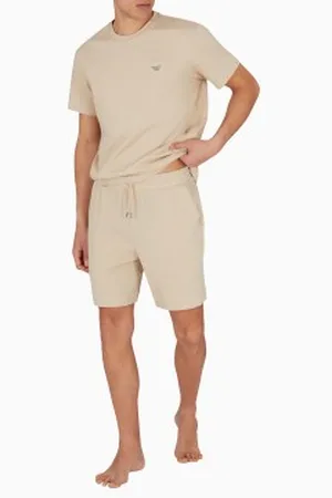Emporio Armani Para homem. EM000683_AF14107 Bermudas Beach (L), Algodão, Beachwear