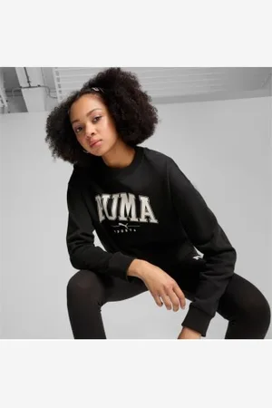 PUMA Para mulher. 68153901 Sweatshirt Squad Crew FL (XL), Casual, Esportivo, Algodão, Multisport, Sustentável