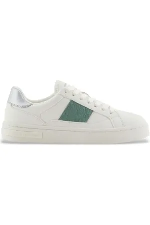Armani Exchange Unisex. XDX177XV918U604 Sapatos com sola reforçada em forma de copo (36), Plano, Cordão, Casual