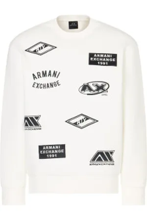Armani Exchange Para homem. XM000479AF10818U0009 Sweatshirt Logos (S), Casual, Esportivo, Algodão, Multisport
