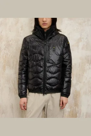 Blauer Para homem. 25SBLUC03012 Casaco com capuz Wave com capuz (XL), , Casual, Polister Reciclado