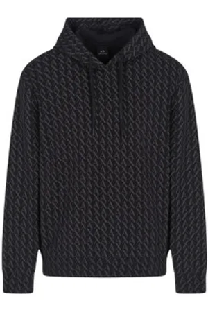 Armani Exchange Para homem. XM001225AF11847FC026 Camisola de algodão preta (S), , Casual, Esportivo, Multisport