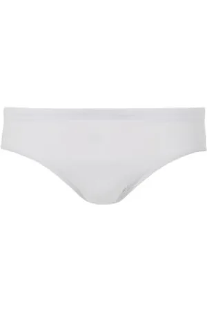 Armani Exchange Para homem. XM000836AF13658U0009 Calcinhas brancas com logótipo (L), , Beachwear, Poliéster