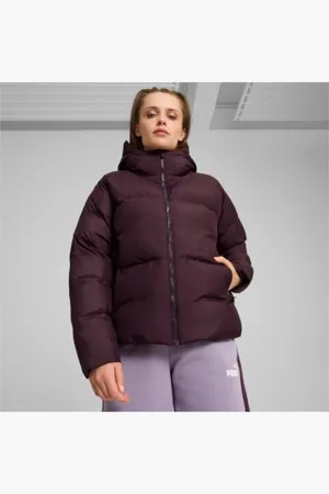 PUMA Para mulher. 62648944 Casaco acolchoado em poliéster (S), Casual, Polister Reciclado, Sustentável