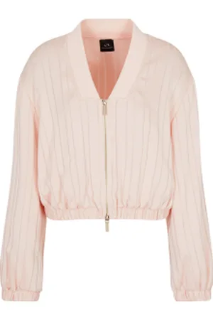 Armani Exchange Para mulher. XW000174AF12744F4021 Casaco bomber cor-de- (L), Casual, Poliéster