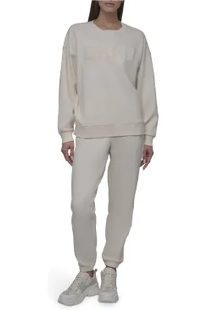 DKNY Para mulher. DP5P3613 Calças Jogger (XS), Casual, Algodão