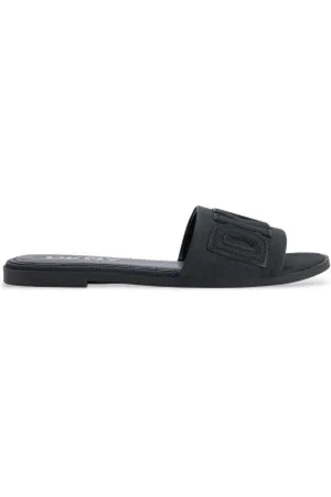 DKNY Para mulher. K1500528 Sandálias Willow (37), Plano, Nenhum, Casual