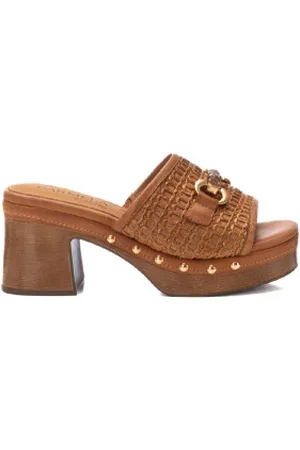 Carmela Para mulher. 16233402-CAMEL Socas de salto 162334 castanho (37), , 5 a 8cm, Nenhum, Casual