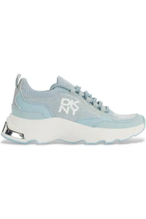 DKNY Para mulher. K1563691 Sapatos Jami azul (39), 3 a 5cm, Cordão, Casual