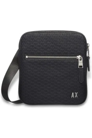 Armani Exchange Para homem. XM000159AF11928UB101 Saco com logótipo gravado em azul-marinho (OSFA), Casual, Poliéster