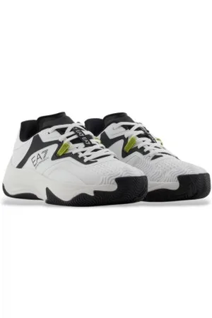 EA7 Unisex. X8X248_XK445 Calçado técnico (37 1/3), Plano, Cordão, Casual, Esportivo, Multisport