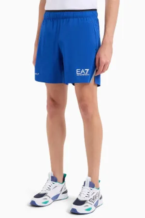 EA7 Para homem. 8NPS07_PN6TZ Bermudas Pro (3XL), Esportivo, Multisport, Poliéster