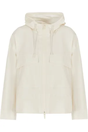 Armani Exchange Para mulher. XW000417AF12806U1003 Casaco corta-vento (L), Casual, Poliéster