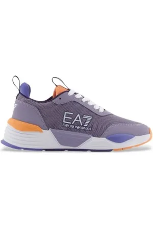 EA7 Unisex para criança. 7Y000006_AF11987 Sapatilhas Ace Runner K (28), Plano, Cordão, Casual, Esportivo, Multisport, moda infantil
