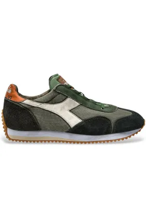 Diadora Para homem. 201181251 Sapatilhas Equipe Dirty Evo verde (46), Tecido, Plano, Cordão, Casual