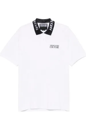 VERSACE Para homem. 78GAGT05-CJ01T Logótipo do polo (S), Casual, Algodão, Manga curta