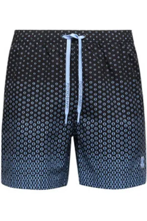 Bunny Para homem. B6W619F200 Fato de banho com estampado total Bendigo azul marinho (S), Beachwear, Poliéster