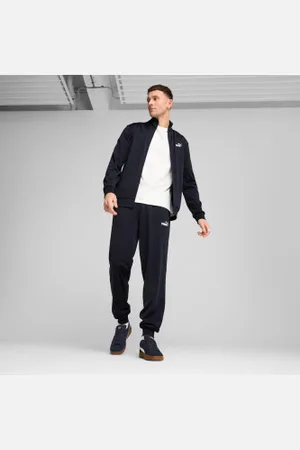 PUMA Para homem. 68484716 Fato de treino Essentials Poly navy (S), Casual, Esportivo, Multisport, Poliéster, Manga comprida
