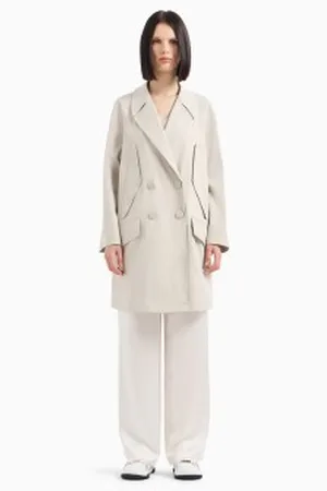 Armani Exchange Para mulher. 6DYK09YN3UZ1998 Mackintosh laminado ASV (L), Casual, Poliéster