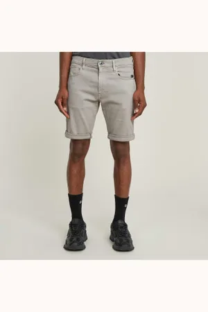 G-Star Para homem. D10481-C258-H120 Calções 3301 Slim cinzento (29), Casual, , Algodão