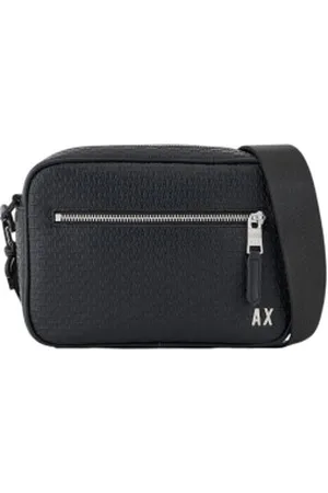 Armani Exchange Para homem. XM000158AF11928UC001 Mala de ombro com logótipo monogramado a toda a volta em (OSFA), Casual, Poliéster